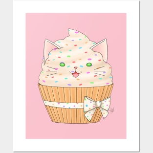 Cupcake cat Posters and Art